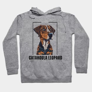 Catahoula leopard dog lover Hoodie